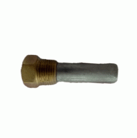 Pencil Anodes with Plug For Caterpillar - 12.5mm-0.49" Dia. - 02029T - 119574-44150 - Yanmar